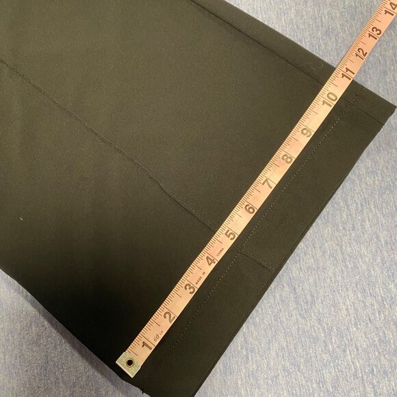 Duluth Trading Women's Black Pleated Flexellence Wide Leg Pants Size 14 - Picture 7 of 8